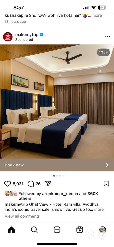 Reception job in Ayodhya