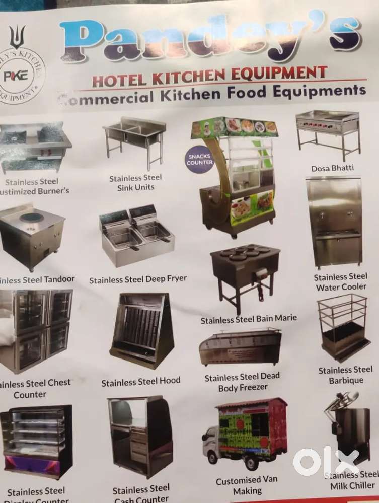 Hotel kitchen Equipment