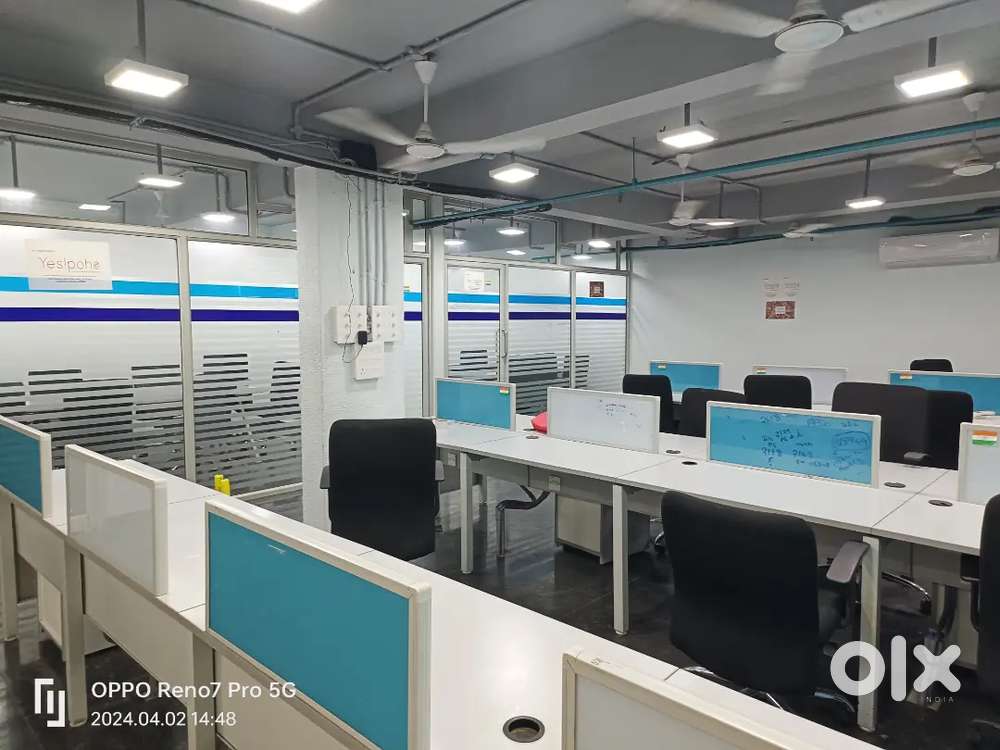 40 seater office space rent in Madhapur hitech City