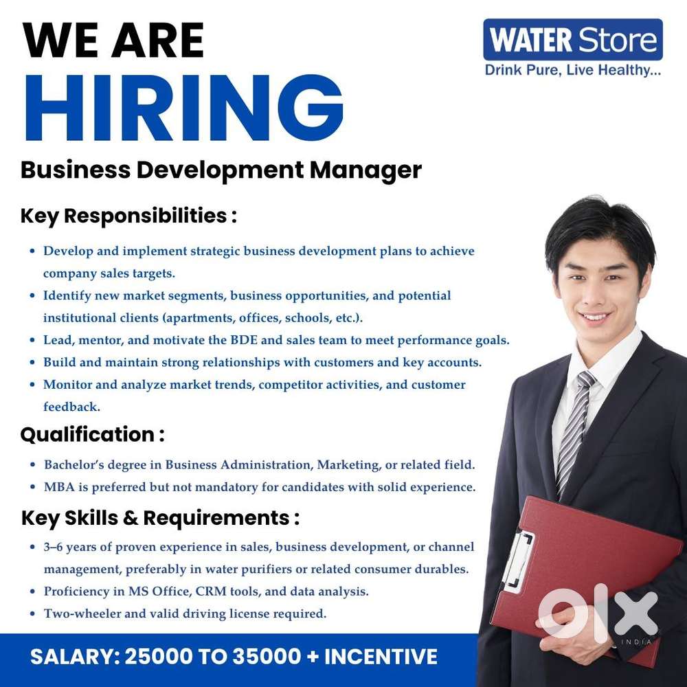 Wanted Business Development Manager