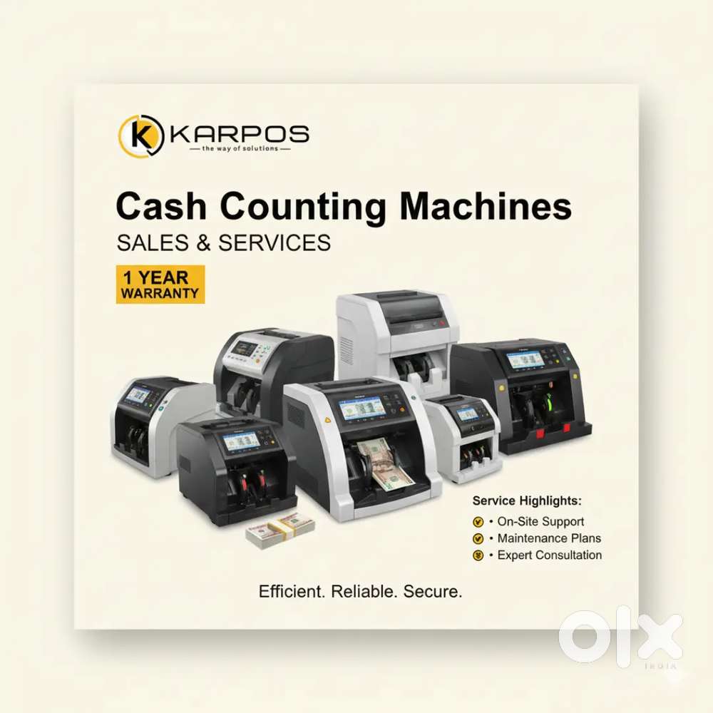 Cash counting machine at aggressive price AD NO 202