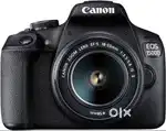 Canon EOS 1500D Digital SLR Camera with EF S18-55 is II Lens (Black)