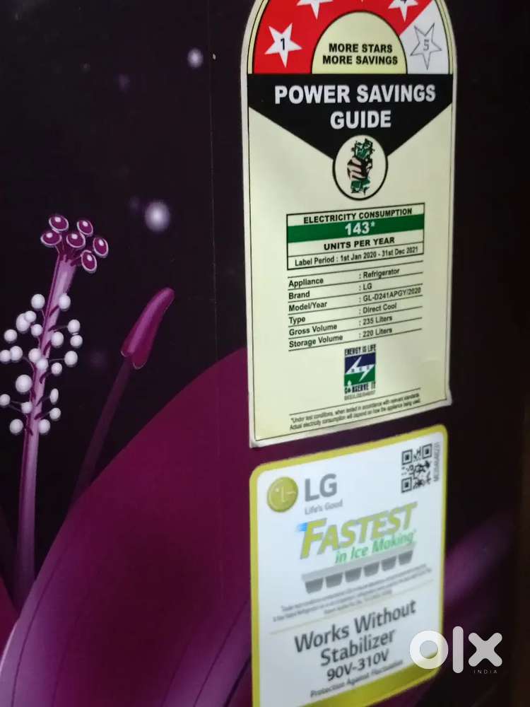 Sale for fridge LG company