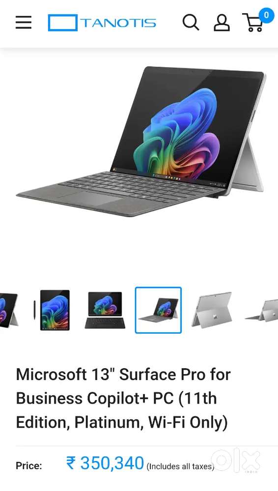 Surface Pro 11 Business Edtn Ultra 7 Series 2 under Warranty