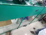 Medical furniture metal with powder coating with glass