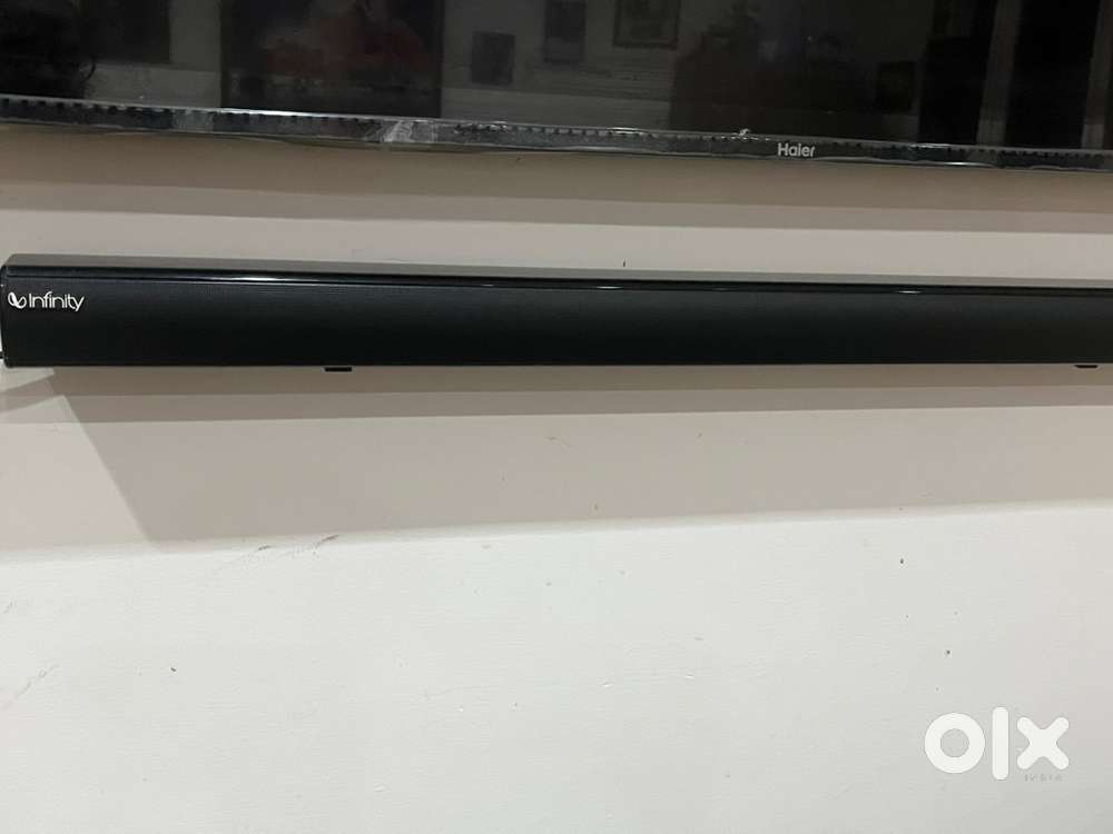 Infinity sound bar and speaker