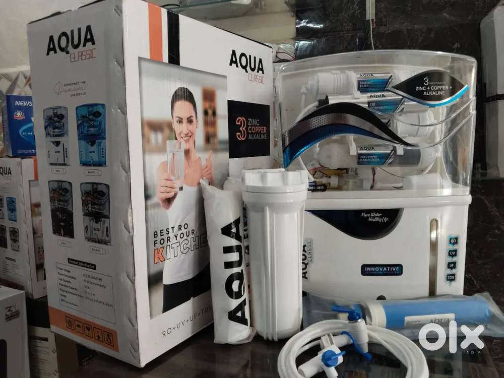 Njfs67 Aqua classic Water filter UV UF MINERALS Smart purifier new pro