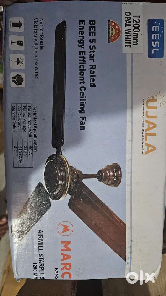 New Ceiling fan for 1100/- . Whole sale Contact for booking