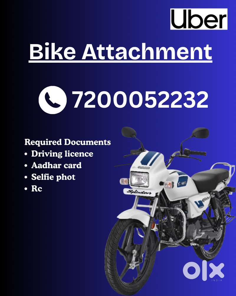 uber bike taxi job vacancy