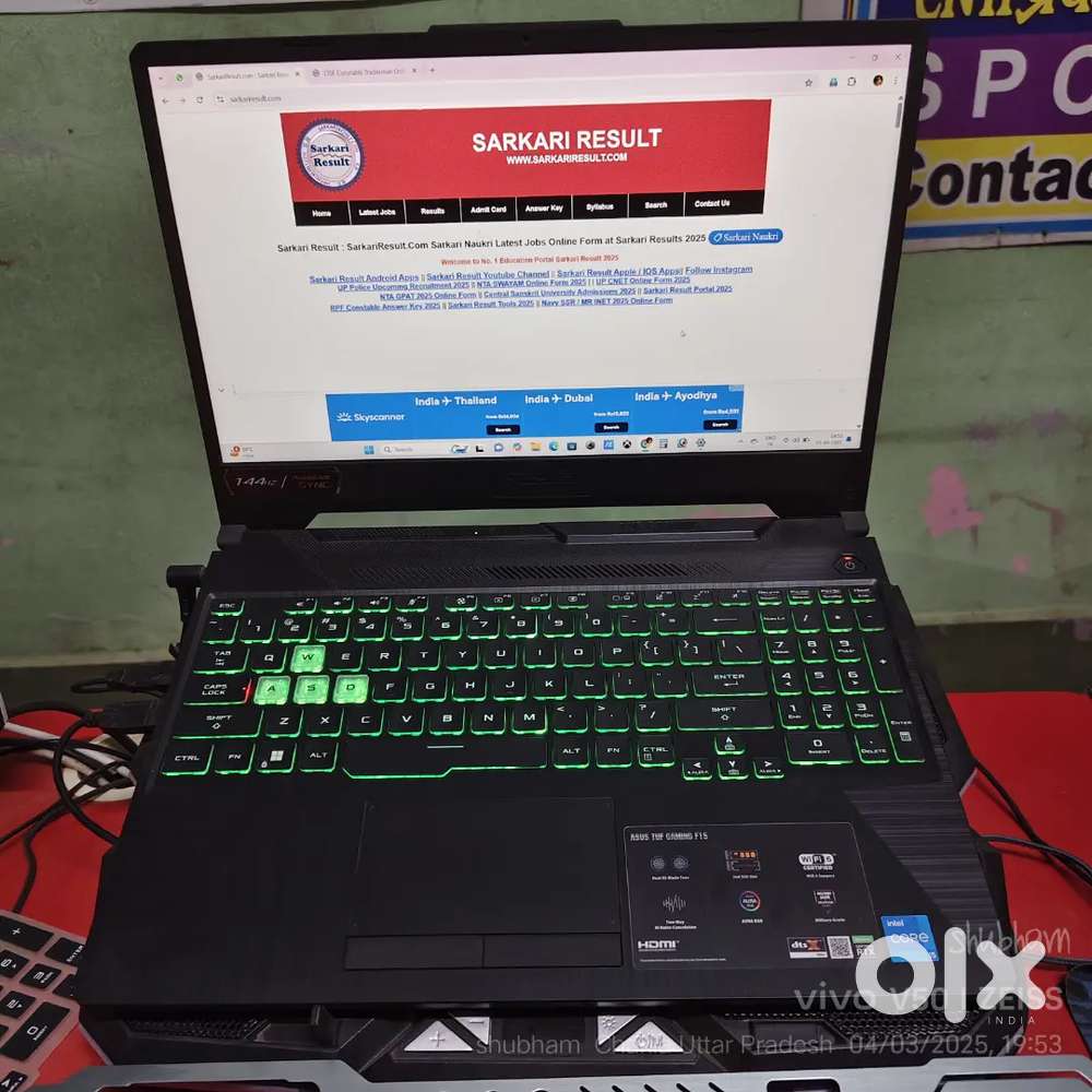 Asus tuf 15 gaming laptop