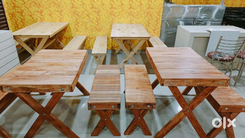 Cafe bakery table and chair