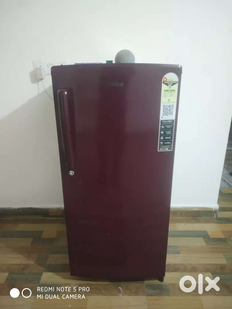 2 months old Haier 190ltr fridge available for sale at 8000