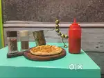Pizza restaurant and burger