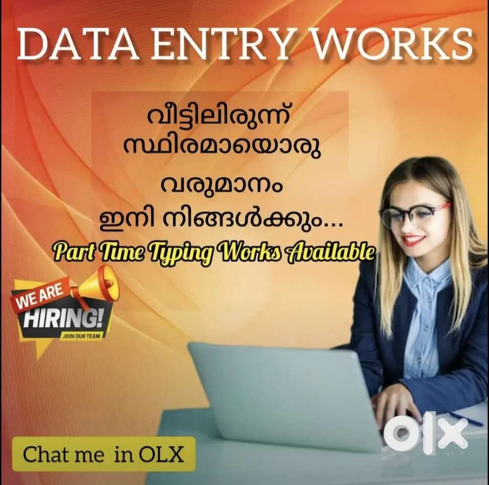 Work from home for house wifes and students typing job