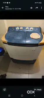 Washing machine working condition never repaired