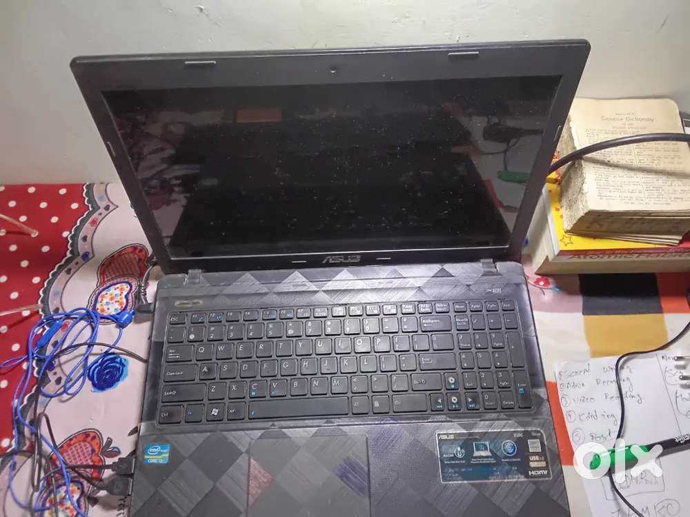 Laptop is very good condition and with  charger full runing condition