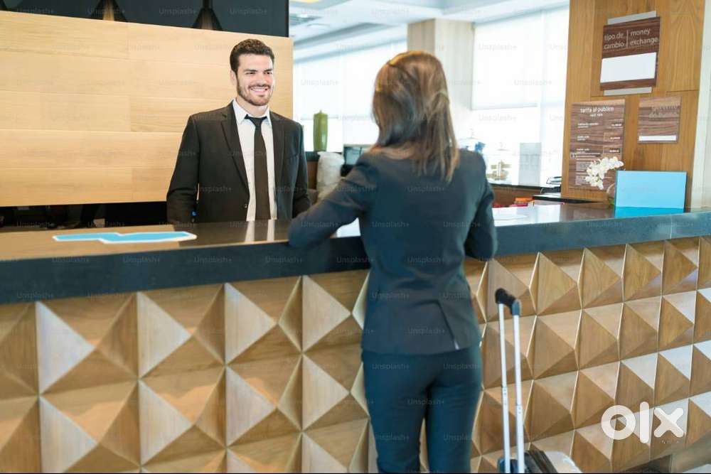 Front office receptionist