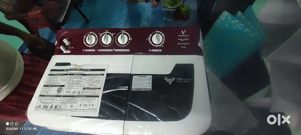 Video con new sealed washing machine 7.3 kg