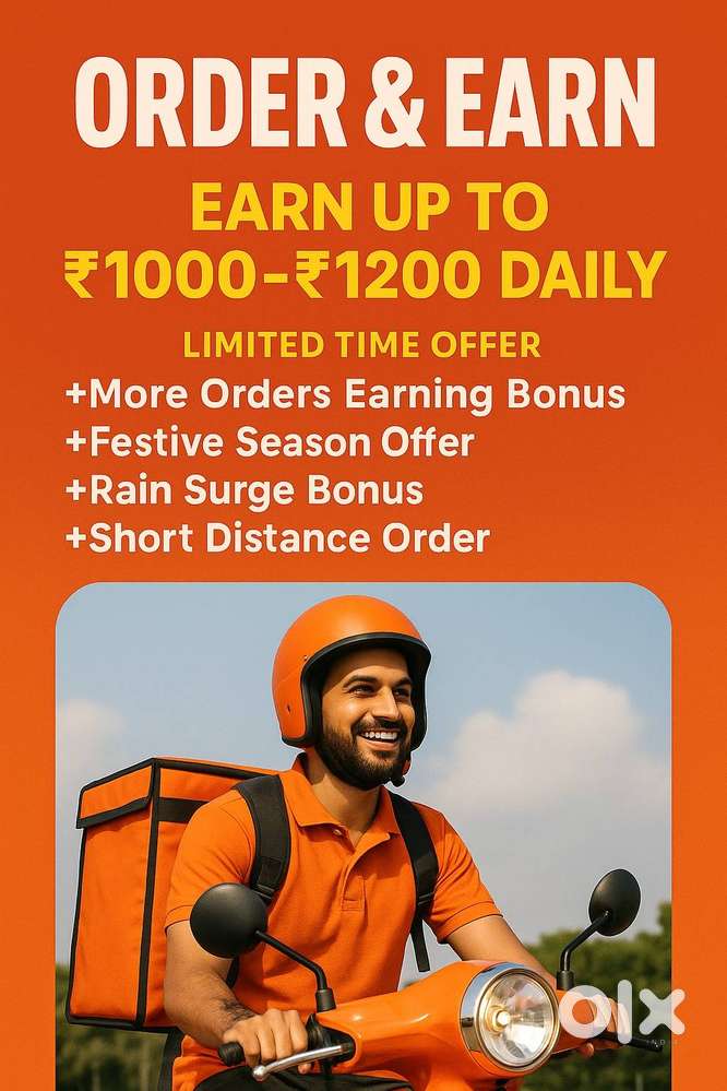 We are HIRING FOR Food DELIVERY BOYS