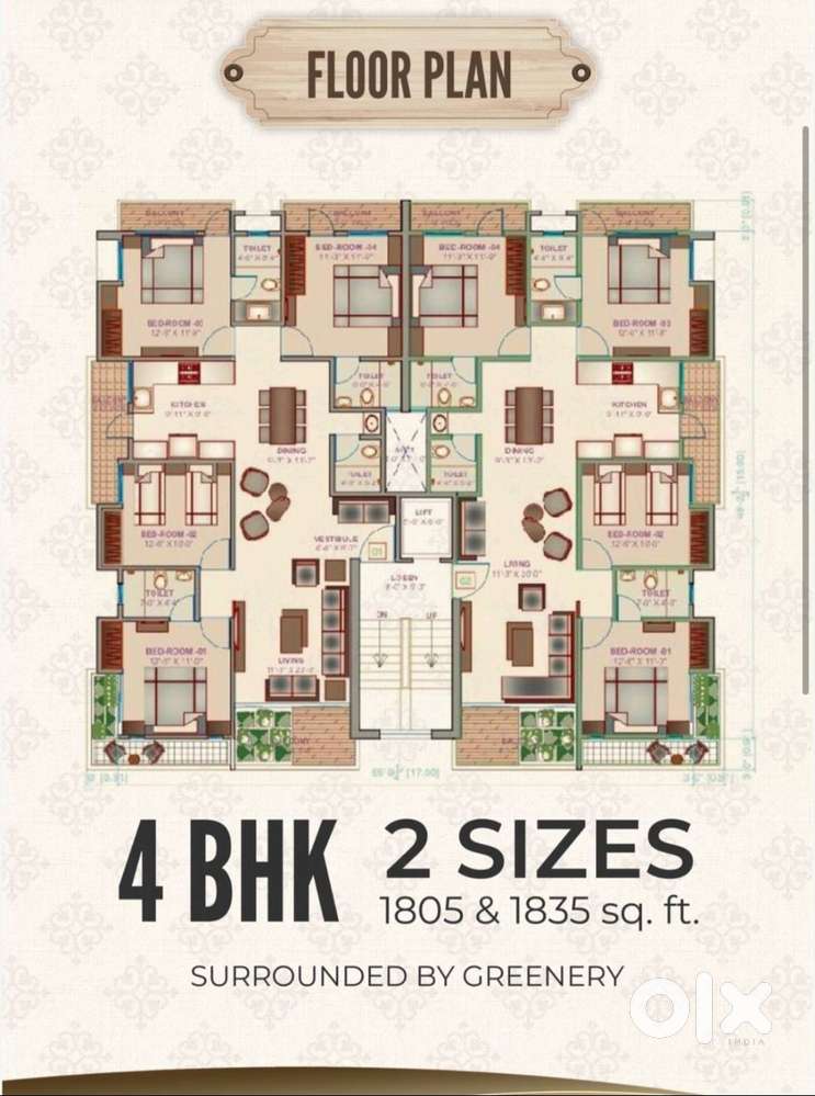 FLAT FOR SALE IN METRO GALI RATU ROAD