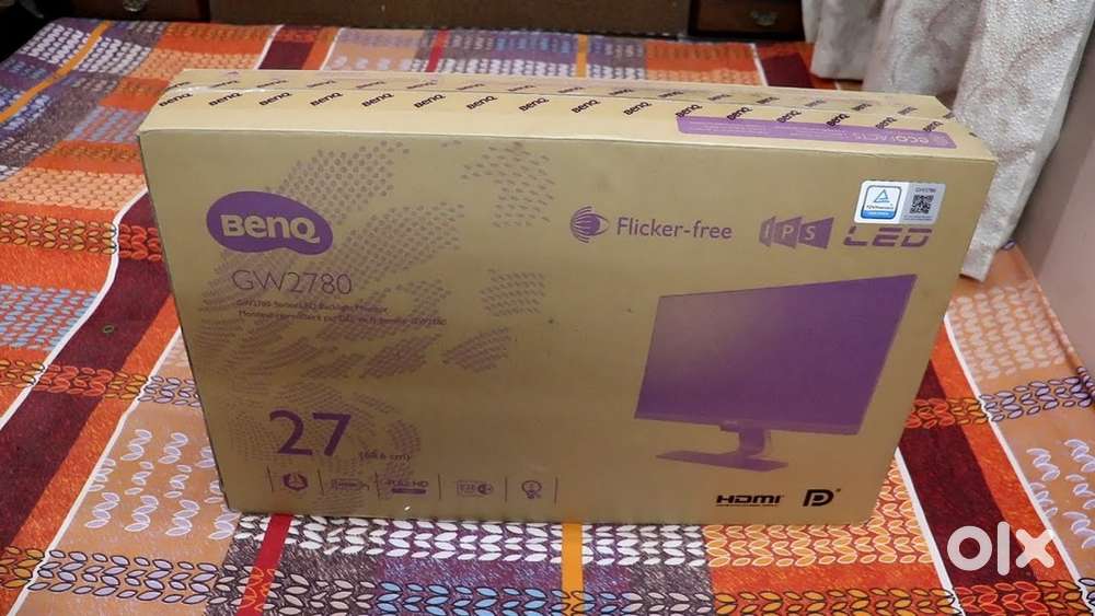 BENQ 27 inch led monitor box packed
