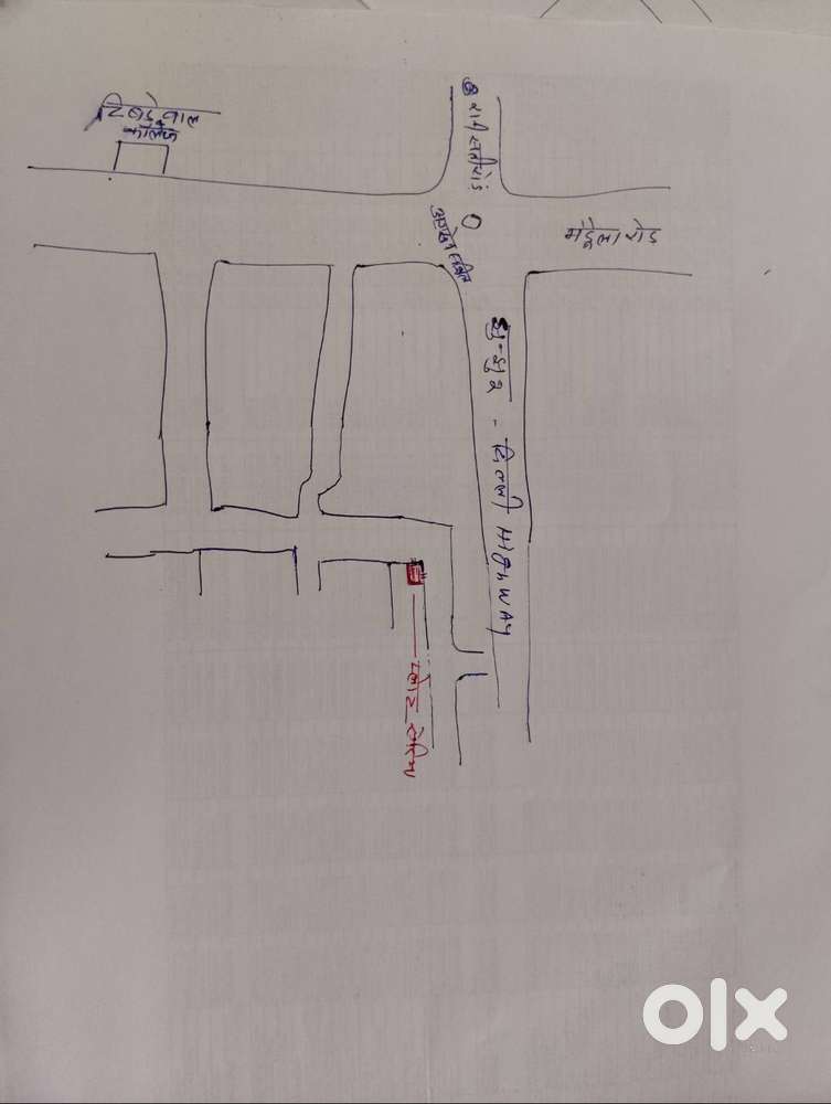 Two way best residencial plot