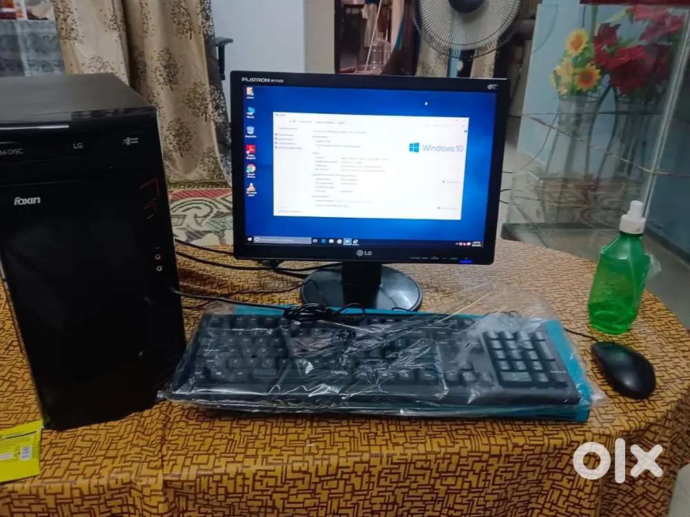 Core i5 Desktop + LG Monitor  8GB RAM  Windows 10 Activated  Using