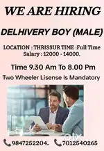 Hiring Delivery boys