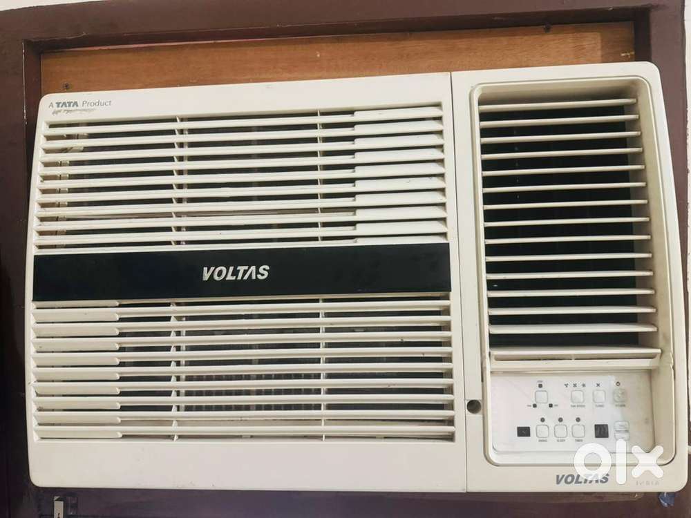 voltas 1.5 ton window ac runing like new , no issues , original remote