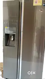 Double door 800ltrs + fridge