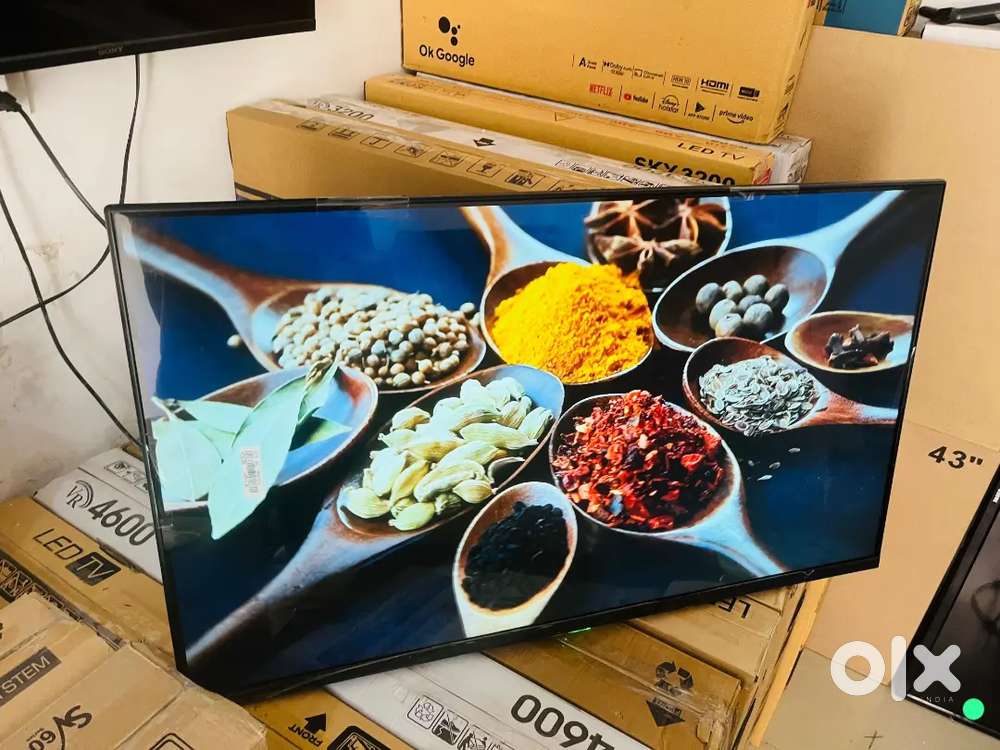 32 Inch LED Smart TV  Brand New  4K Support  WiFi Enabled