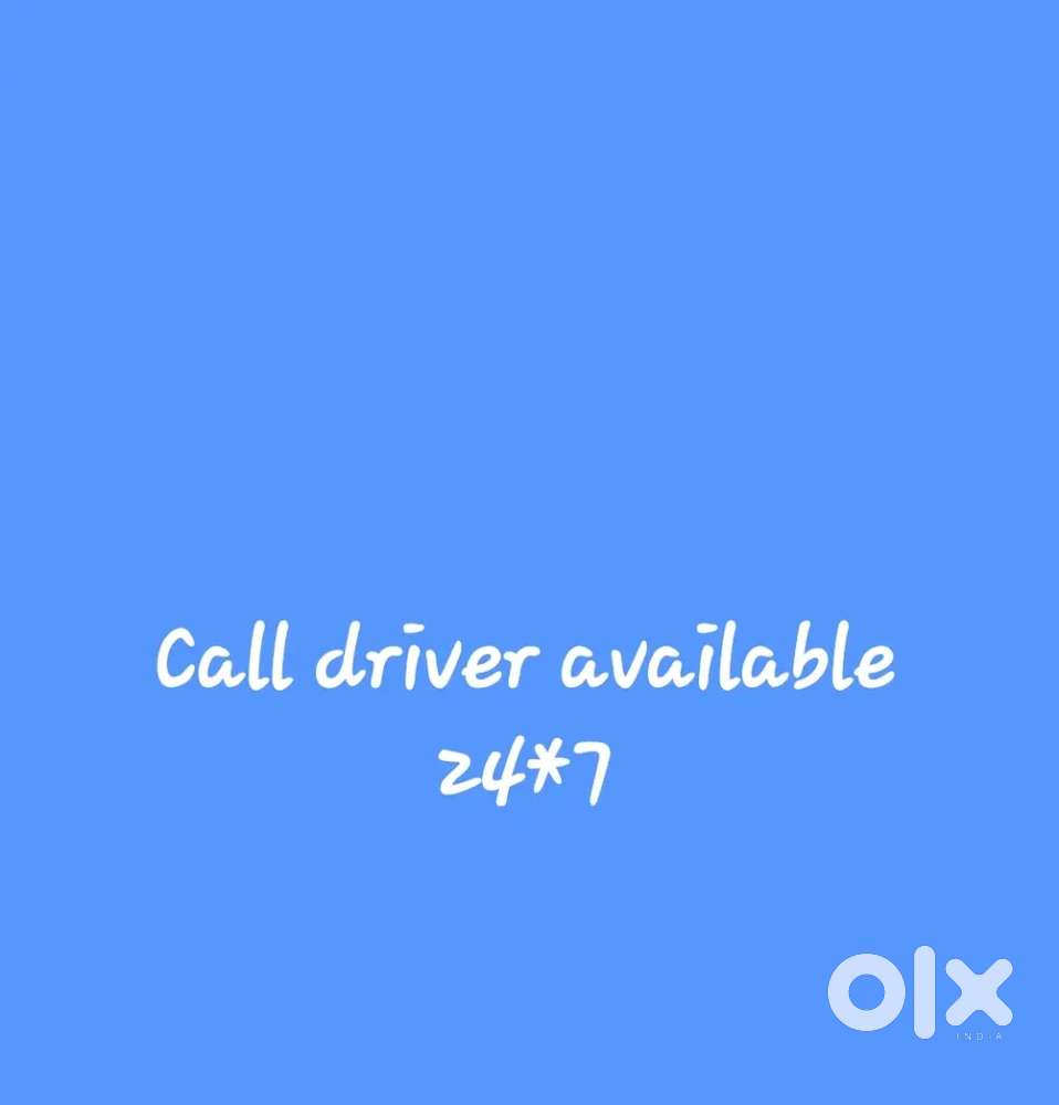 Call driver available 24*7 long trips short trips airport pick up drop