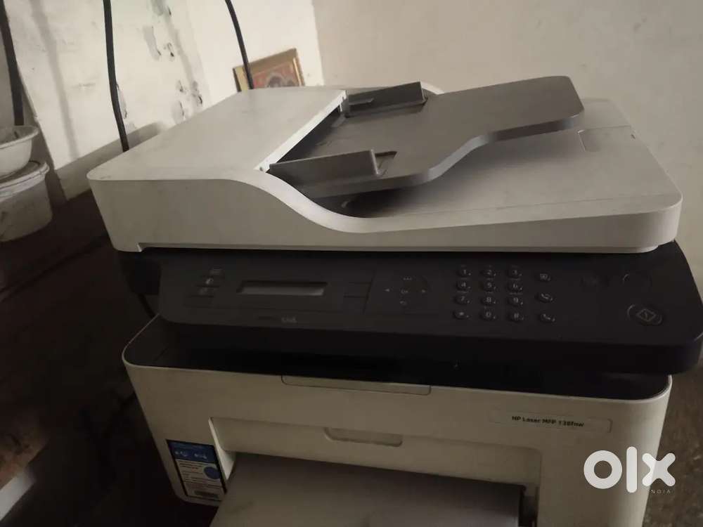 Want to sale my new and very less used  hp laser 138 mfp printer