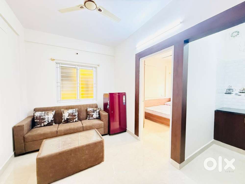 Fully Furnished Flat with Balcony for Family/Bachelor's