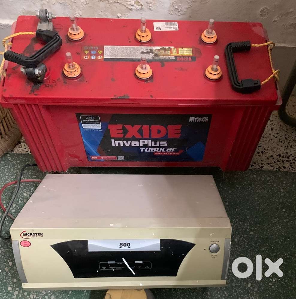 Microtek 800 inverter with battery