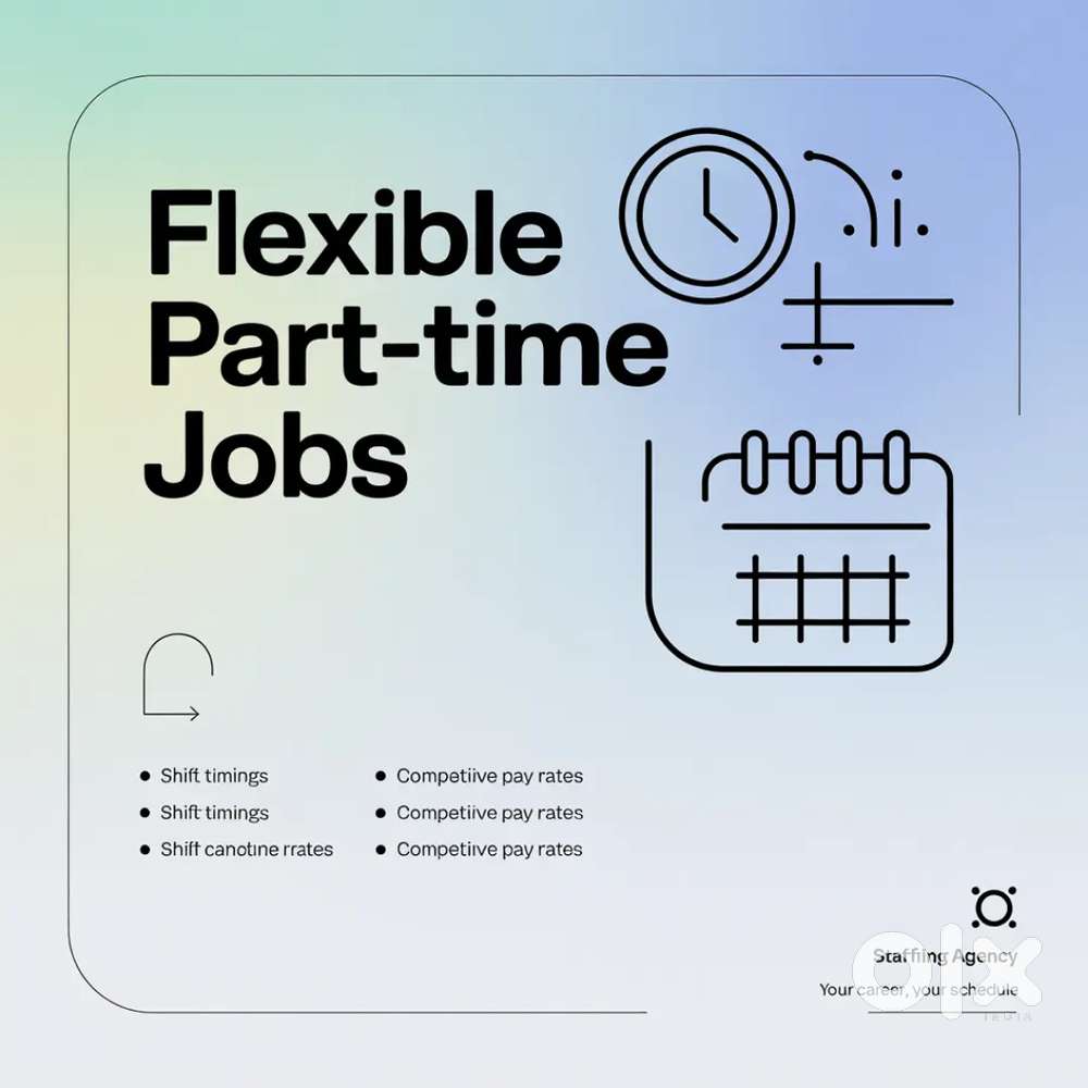 No Fee part-time Full-Time job