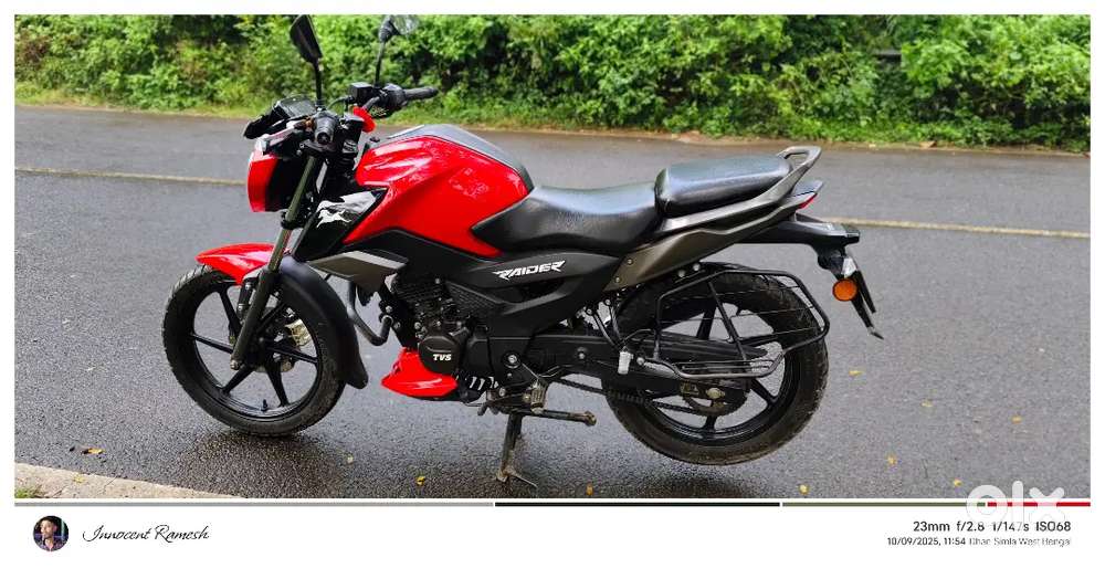 Tvs raider 125 ccred color
