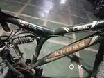 Dual suspension front shockers and 21 shmano gears