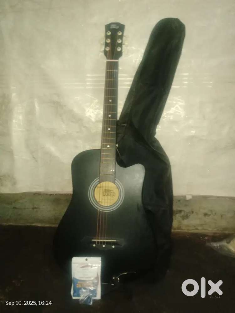 Black guitar