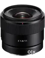 Sony 11mm F1.8 APS-C Lens