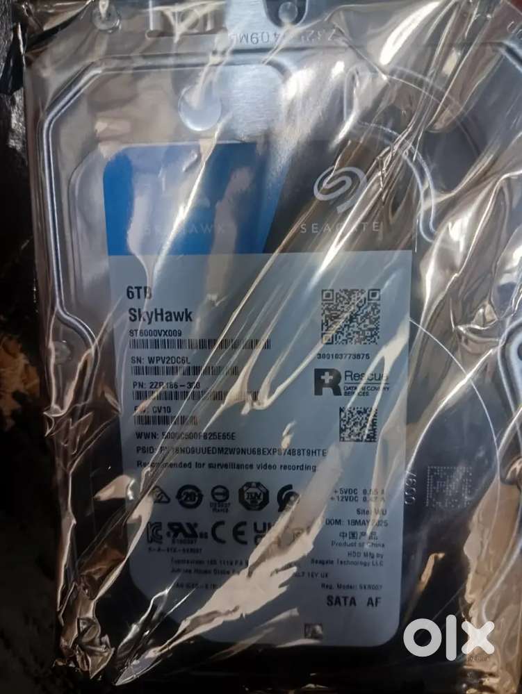 6TB SEAGATE HARD DISK New Packed