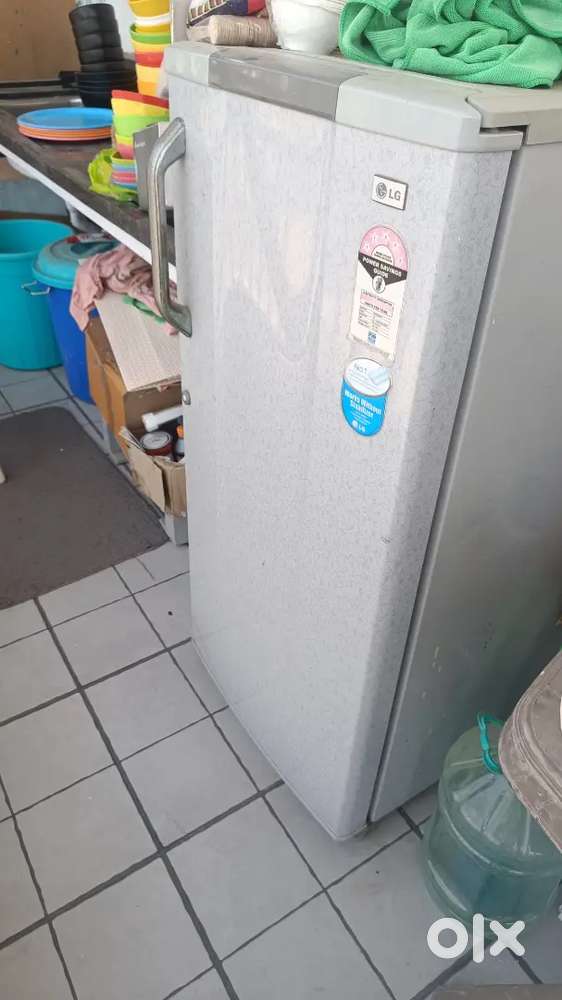 LG 165 liter fridge grey color