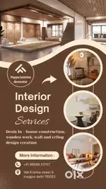 Contract for wooden work paint work pop