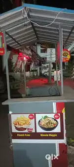 Cart  / trolley/ stall for selling egg roll maggie