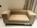 3+2 Sofa set with Wooden table italian marble top