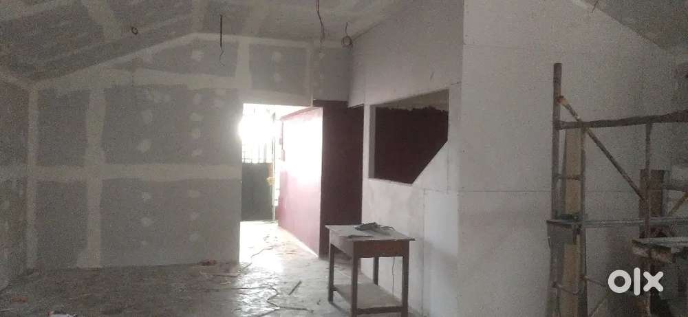 CEMENT BOARD PARTITION WORK, GYPSUM CEILING, ALUMINUM FABRICATION, ACP