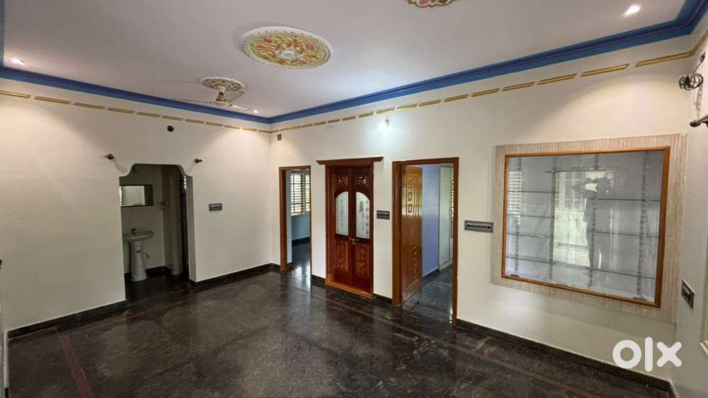 For Rent - 2 BhK semi furnished east faced house.