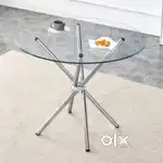 Glass Round Table