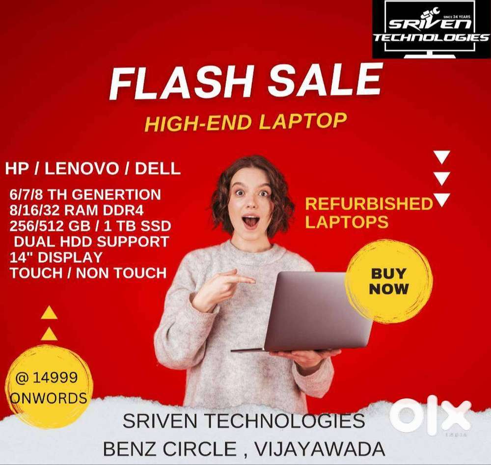 slim laptops whole sale prices at our vijayawada and guntur location