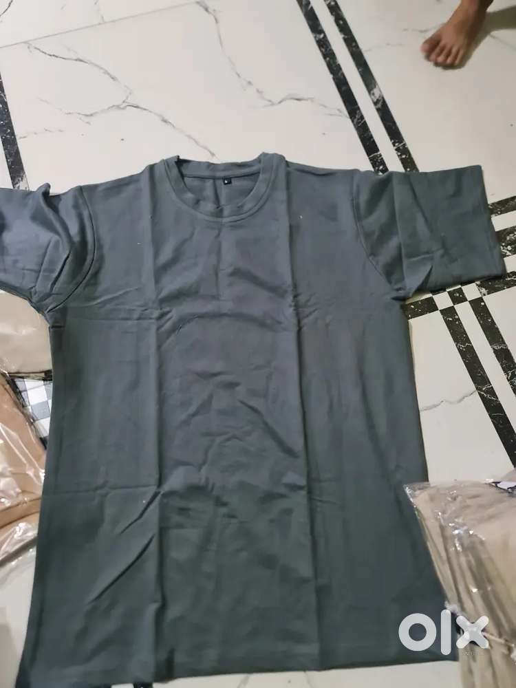 Wholesale only French terry tshirt M L XL